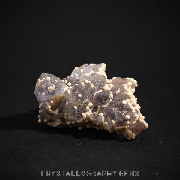 Mexican Amethyst with Calcite