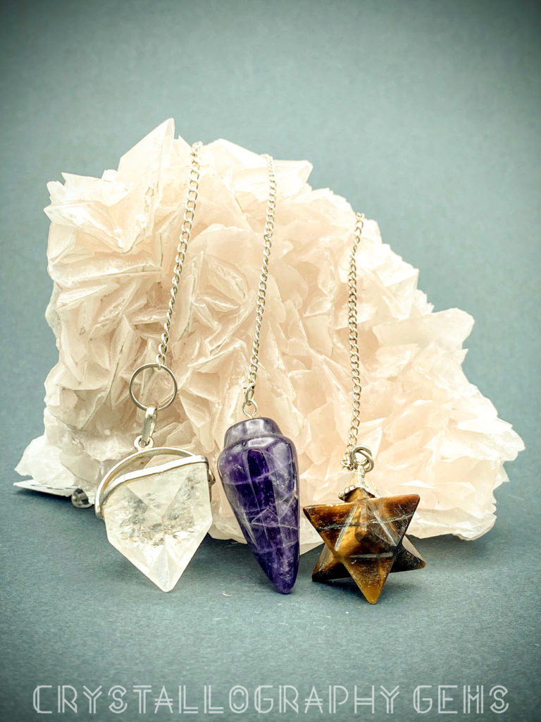 Crystal and Stone Pendulums for Divination