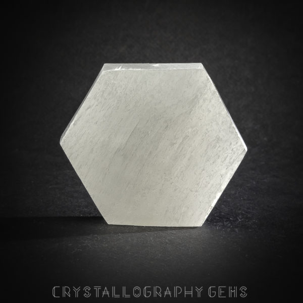 Selenite Charging Plate: 2.5″ Hexagonal