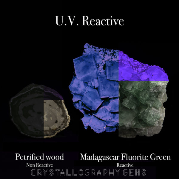 Green Fluorite, UV Reactive