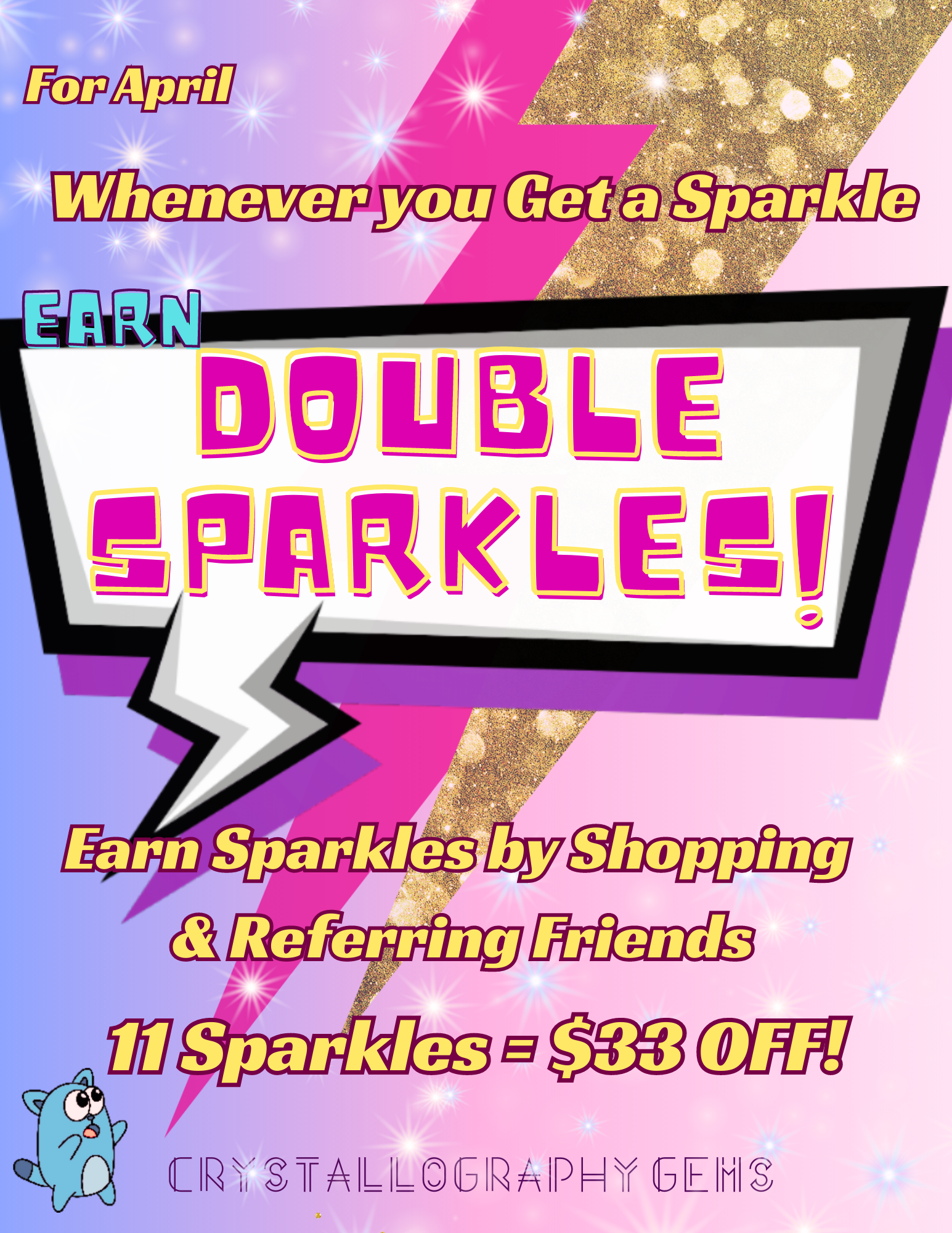 Read more about the article Double Sparkles!