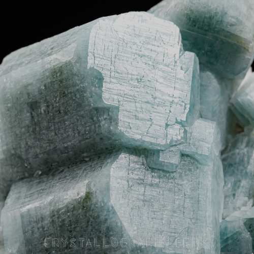 Closeup of Amazonite raw crystal