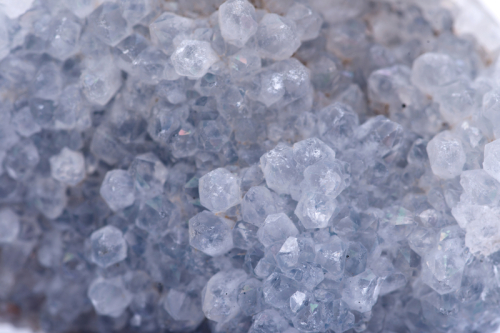 Closeup of Anandalite crystal cluster
