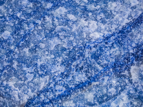 Closeup of Blue Aventurine raw crystal