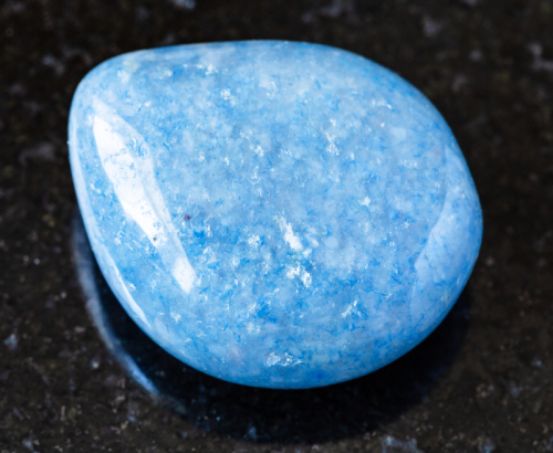 Blue Aventurine tumbled crystal