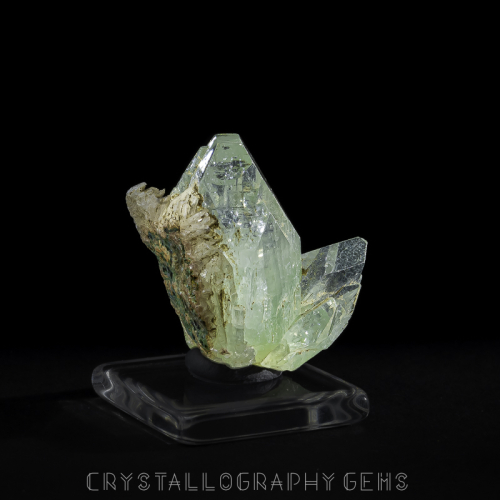 Green Apophyllite raw crystal