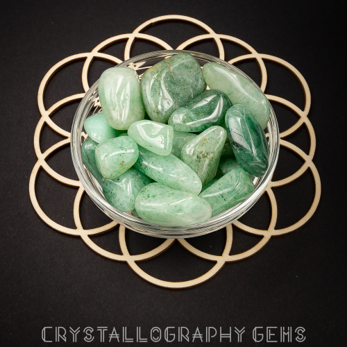 Green Aventurine tumbled crystals