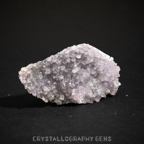 Mexican Amethyst cluster with Calcite