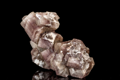 Purple Aragonite raw crystal cluster